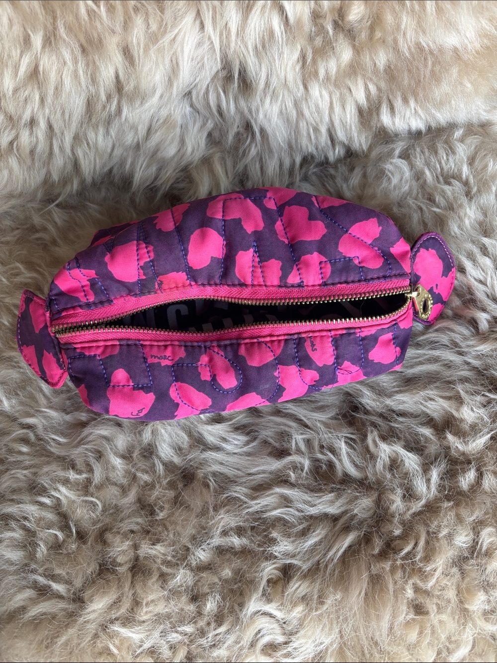 Quilted Makeup Pouch - Picture 6 of 6